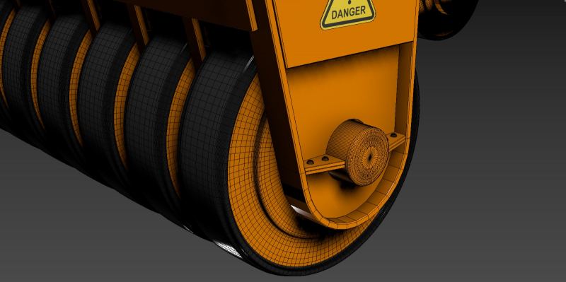Mine Clearing Roller